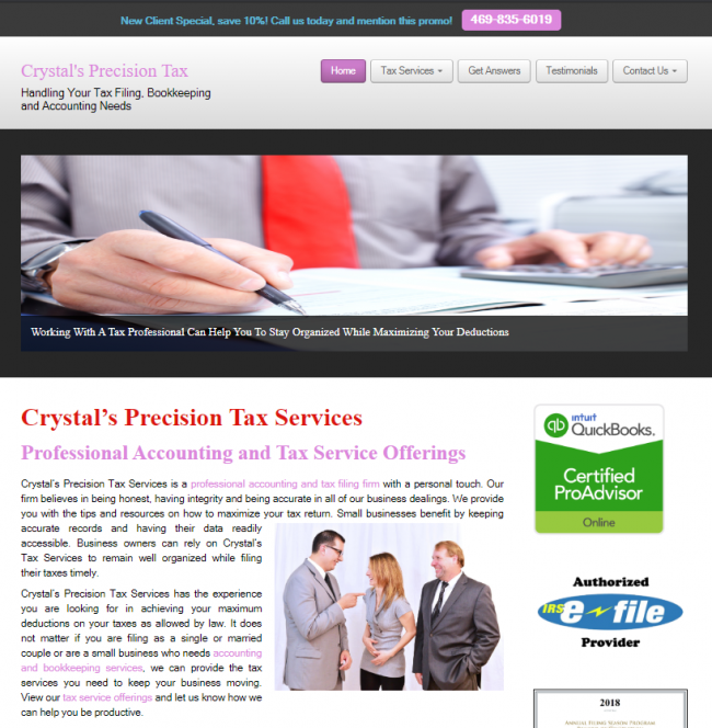 Crystal's Precision Tax Services